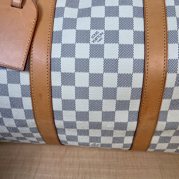 Louis Vuitton keepall damier Azur 45 duffle travel bag - Picture 7 of 15